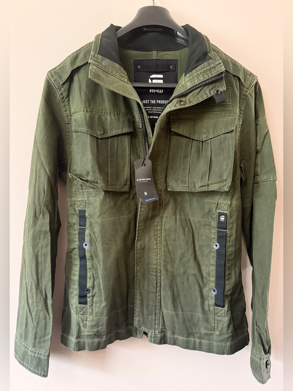 G-Star Men's Olive Green Field Jacket(brand new )